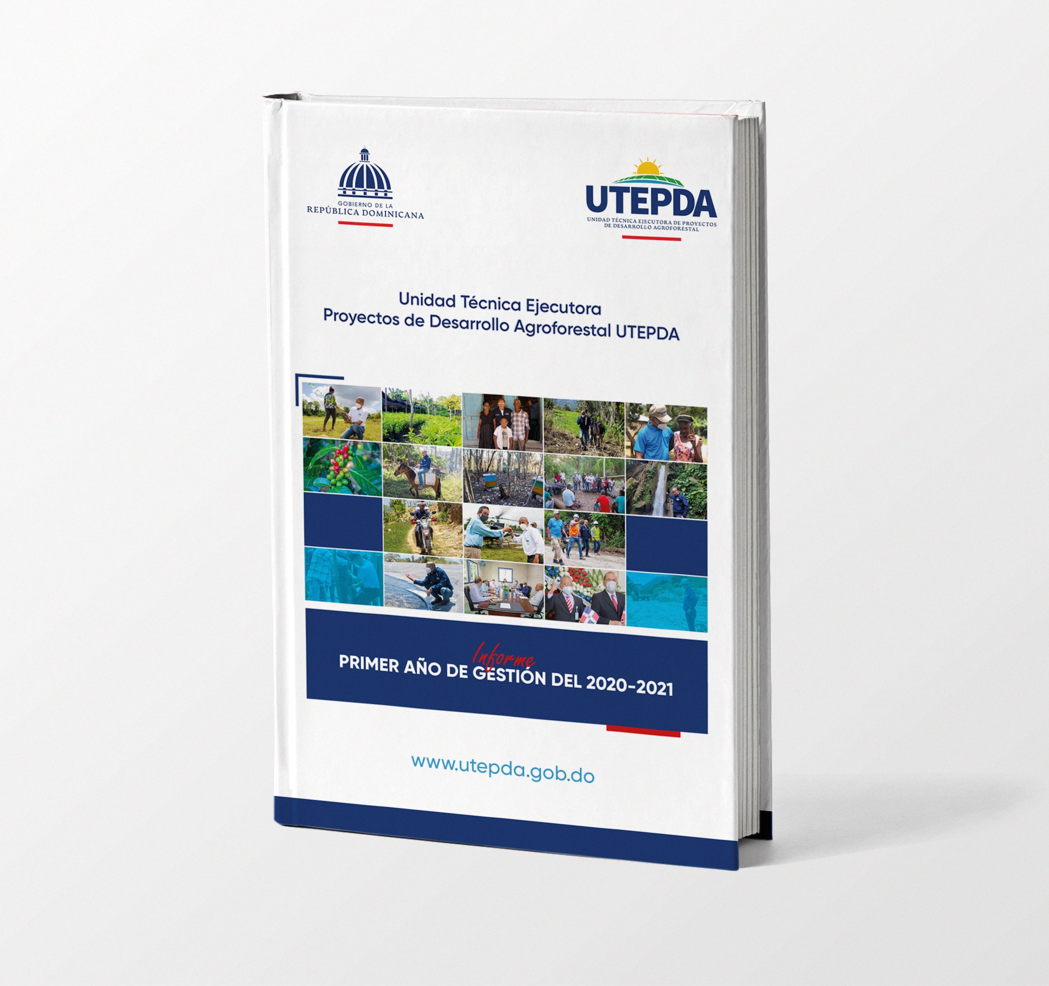 Diseño Editorial – Informe de Gestión UTEPDA 2020–2021